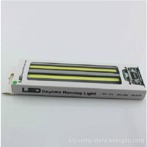 17cm COB LEDs Universal Ultra-thin Digit Strip Car Daytime Running Light, DRL, DC 12V